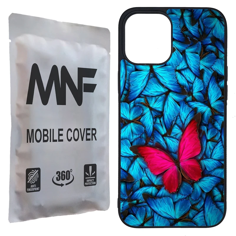 کاور ام ان اف طرح پروانه کد P-119 مناسب برای گوشی موبایل اپل iPhone 12 Pro Max