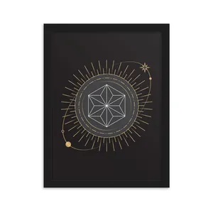  Minimal Wall Art Geometric Shapes Design Code 2686