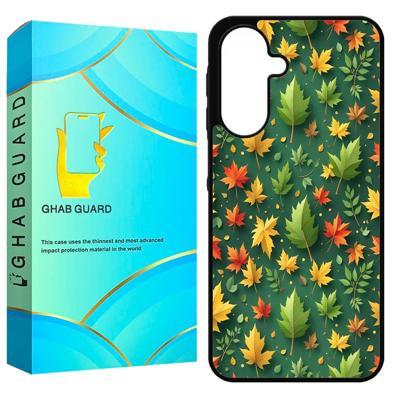 کاور قاب گارد طرح برگ پاییزی مدل GA26 مناسب برای گوشی موبایل سامسونگ Galaxy A26 5G / A17 5G