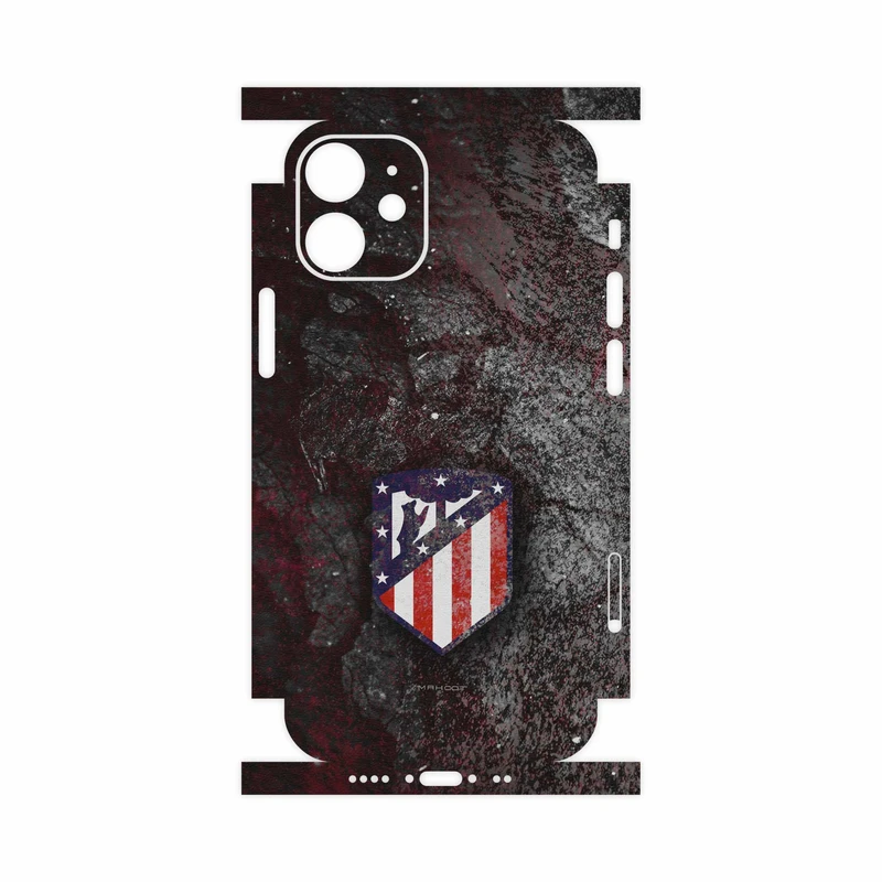 برچسب پوششی ماهوت مدل Atletico de Madrid-FullSkin مناسب برای گوشی موبایل اپل iPhone 12 mini