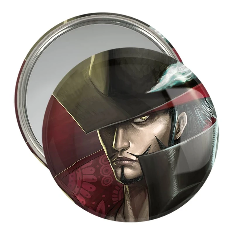 آینه جیبی خندالو مدل میهوک انیمه وان پیس One Piece  کد 11446