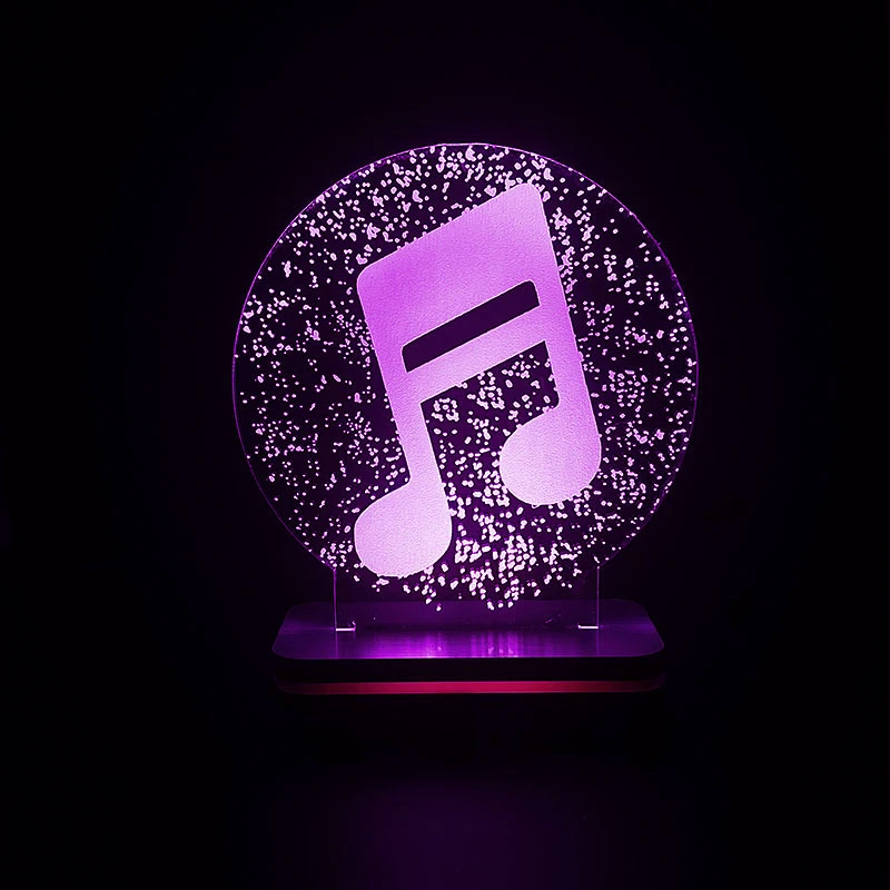 چراغ خواب سان لیزر طرح نت موسیقی مدل کلید دار کد 5101