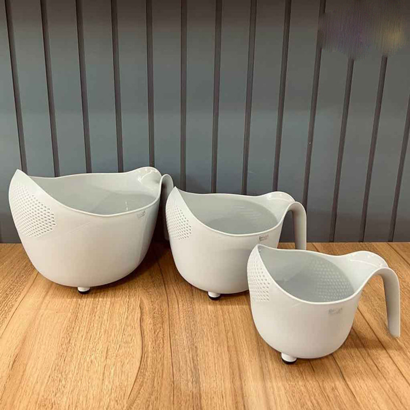 آبکش لیمون مدل دسته دار کد DH1330 مجموعه 3 عددی آبکش لیمون مدل دسته دار کد DH1330 مجموعه 3 عددی