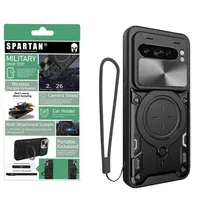 کاور اسپارتان مدل Magnet Ring Strap مناسب برای گوشی موبایل گوگل Pixel 9 Pro XL به همراه بند آویز