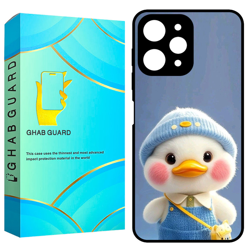 کاور قاب گارد طرح اردک مدل GCHPR12 مناسب برای گوشی موبایل شیائومی Redmi 12 4G / Redmi 12 5G / Poco M6 Pro 5G