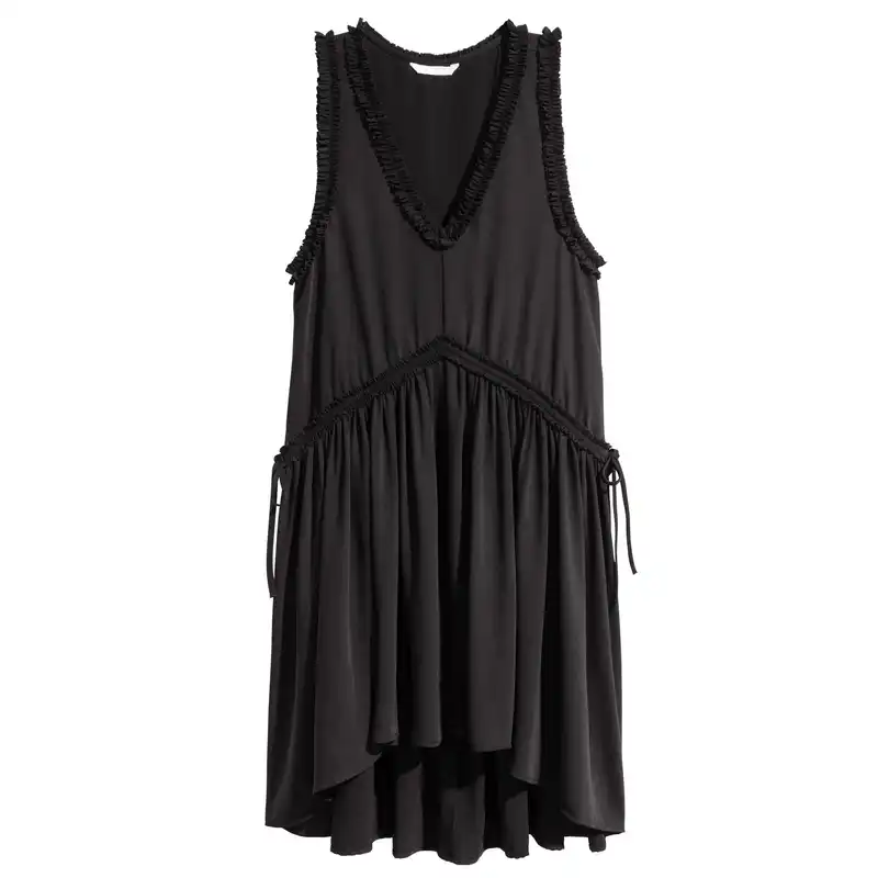 پیراهن زنانه اچ اند ام مدل پاپیون دار کد 8194001