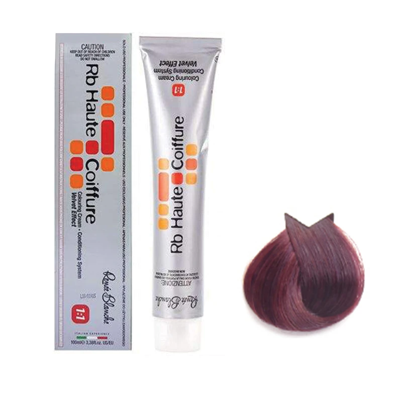 رنگ مو رنه بلانش سری coiffure شماره 6.2RI حجم 100 میلی لیتر رنگ بادمجانی