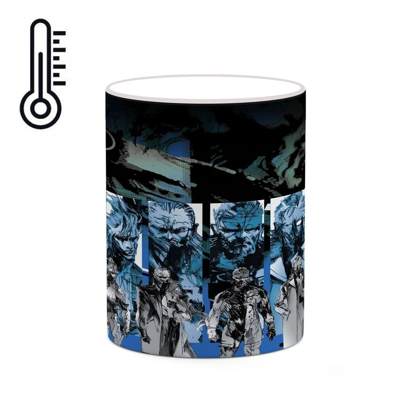 ماگ حرارتی کاکتی مدل بازی Metal Gear Solid 2ː Sons Of Liberty کد mgh29423