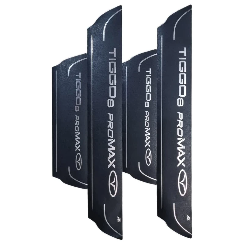 برچسب پارکابی خودرو امیران اسپرت طرح چرم کد 2025019 مناسب برای تیگو 8 پرومکس مجموعه 4 عددی