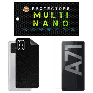 Multi Nano X-SFG Screen Protector For Samsung Galaxy A71 with back skin