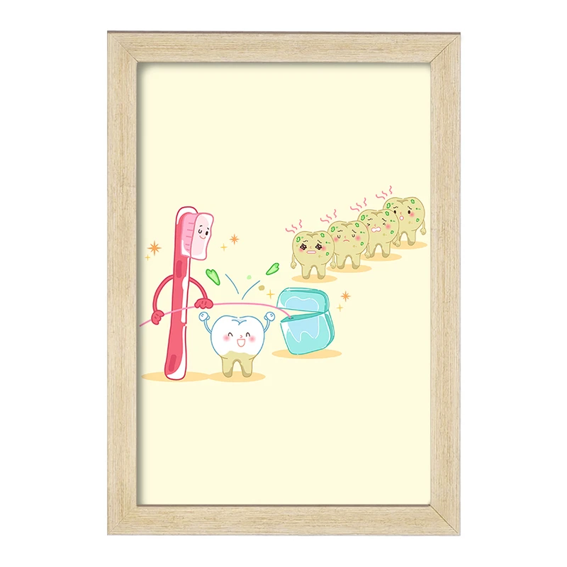 تابلو خندالو مدل دندان و دندان پزشکی کودکانه کد 36719