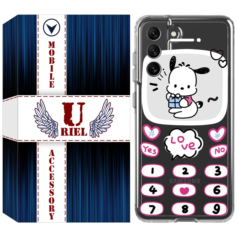 کاور یوریل مدل Clear کد 16 طرح موبایلی مناسب برای گوشی موبایل سامسونگ Galaxy S21 FE