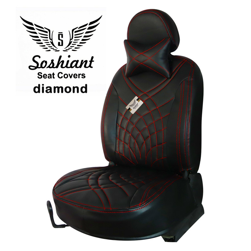 روکش صندلی خودرو سوشیانت مدل دیاموند مناسب برای 206