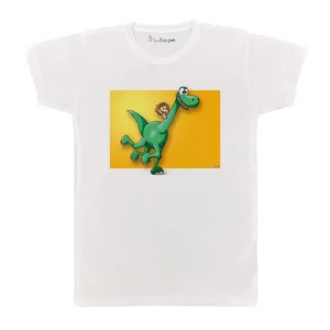 تی شرت بچگانه پرمانه طرح دایناسور خوب کد pmt.5061