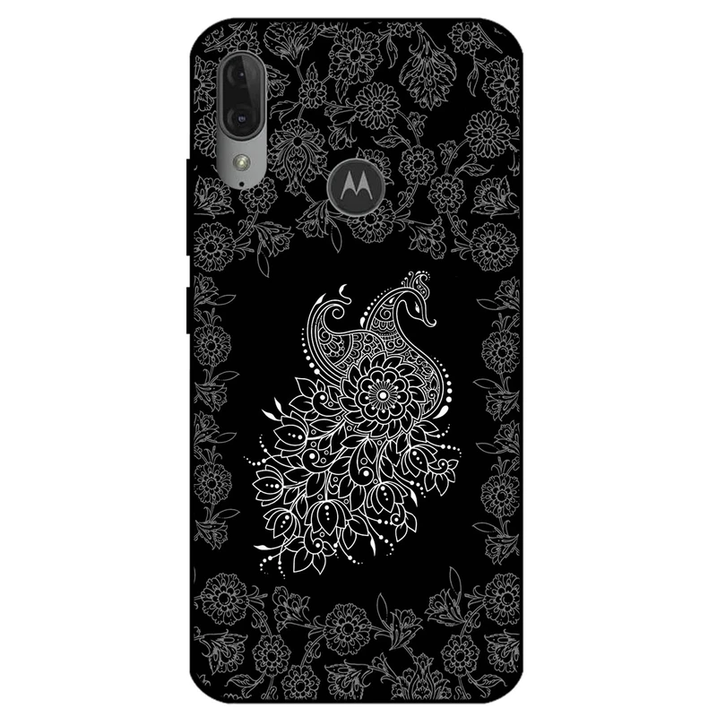 کاور مگافون طرح ققنوس مدل 7425 مناسب برای گوشی موبایل موتورولا Moto E6 Plus 