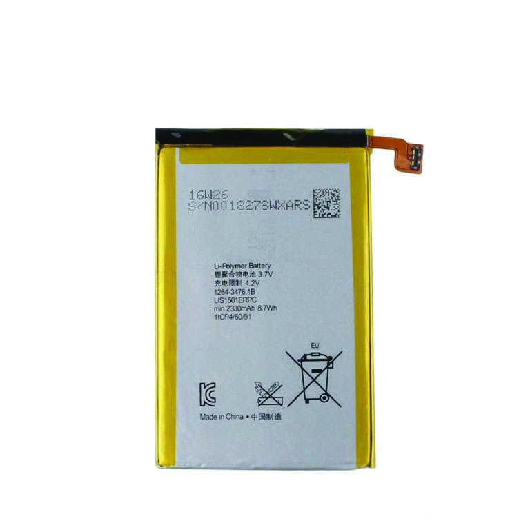باتری موبایل مدل LIS1501ERPC ظرفیت 2330 میلی آمپر ساعت مناسب برای گوشی موبایل سونی Xperia ZL
