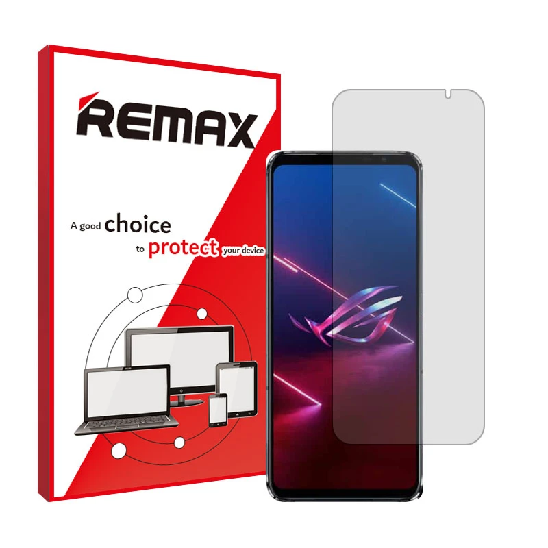محافظ صفحه نمایش شفاف ریمکس مدل Resistant مناسب برای گوشی موبایل ایسوس ROG Phone 5s 