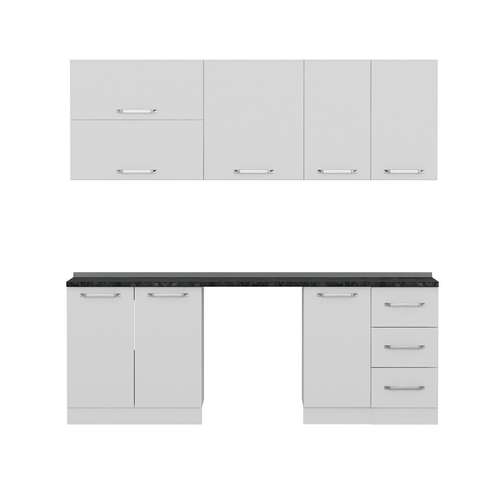 کابینت آشپزخانه مدل B-1 Minar 220 cm مجموعه دو عددی