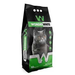 خاک گربه واندر وایت مدل Aloevera وزن ۱۰کیلوگرم