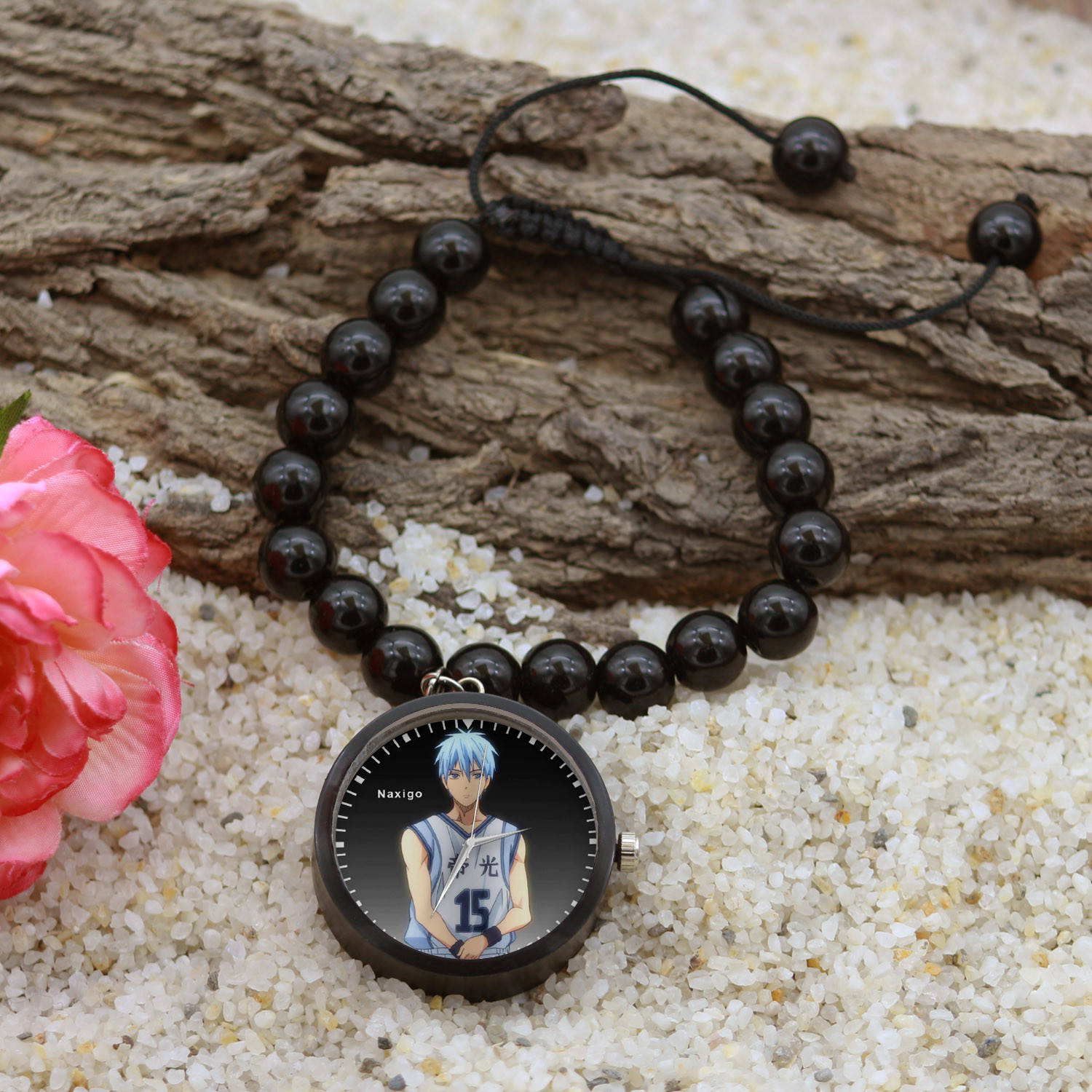 ساعت مچی عقربه ای ناکسیگو مدل Kuroko no Basket کد BF13767