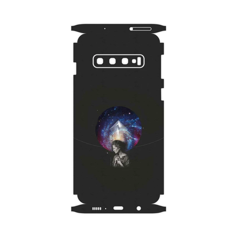 برچسب پوششی ماهوت مدل Collage of surreal Portrait of Women 3-FullSkin مناسب برای گوشی موبایل سامسونگ Galaxy S10