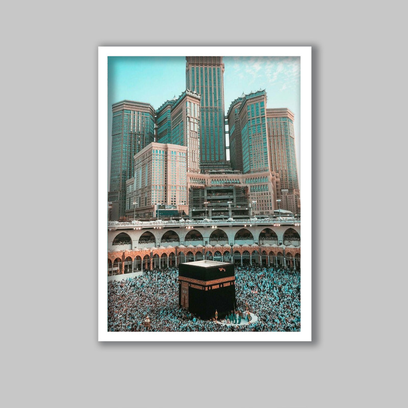 تابلو مدل کعبه مکه کد LA-G10242