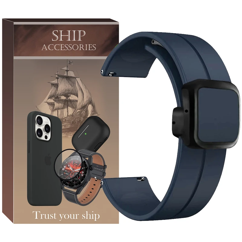 بند شیپ مدل SGK Magnet SH مناسب برای ساعت هوشمند سامسونگ Watch 3 size 41mm / Galaxy Watch 4 40mm / watch 4 42mm / watch 4 44mm / watch 4 46mm