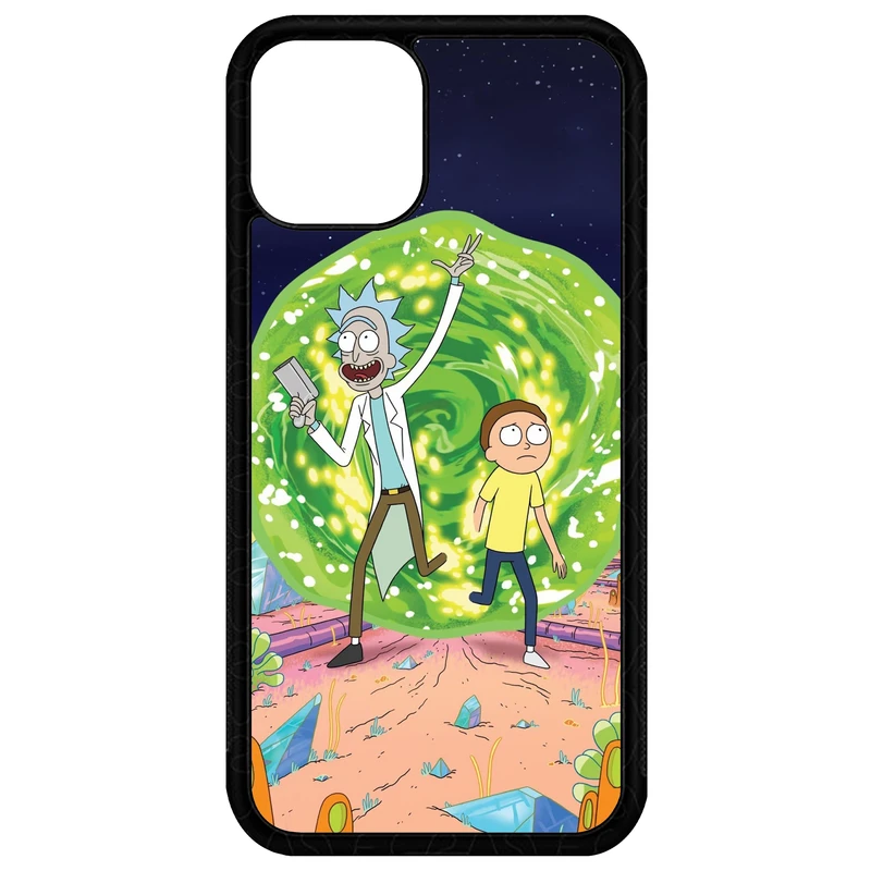 کاور طرح Rick and Morty مدل CHL50190 مناسب برای گوشی موبایل اپل iPhone 11