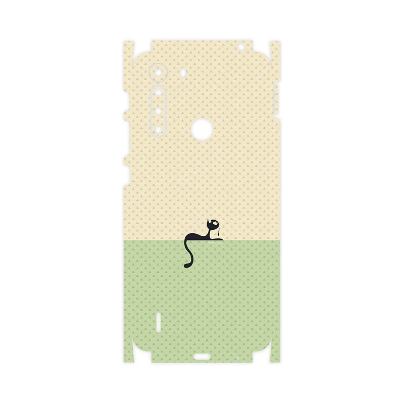 برچسب پوششی ماهوت مدل Minimal Internet Cat Icon-FullSkin مناسب برای گوشی موبایل موتورولا One Fusion