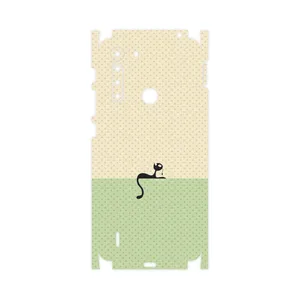 MAHOOT Minimal Internet Cat Icon-FullSkin Cover Sticker for Motorola One Fusion