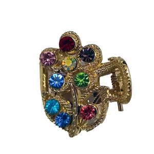  گیره روسری زنانه مدل نگین دار کد MA-0058