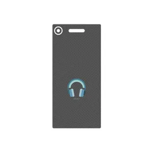 MAHOOT Minimal Headphone Icon Cover Sticker for Sony Xperia XZ1