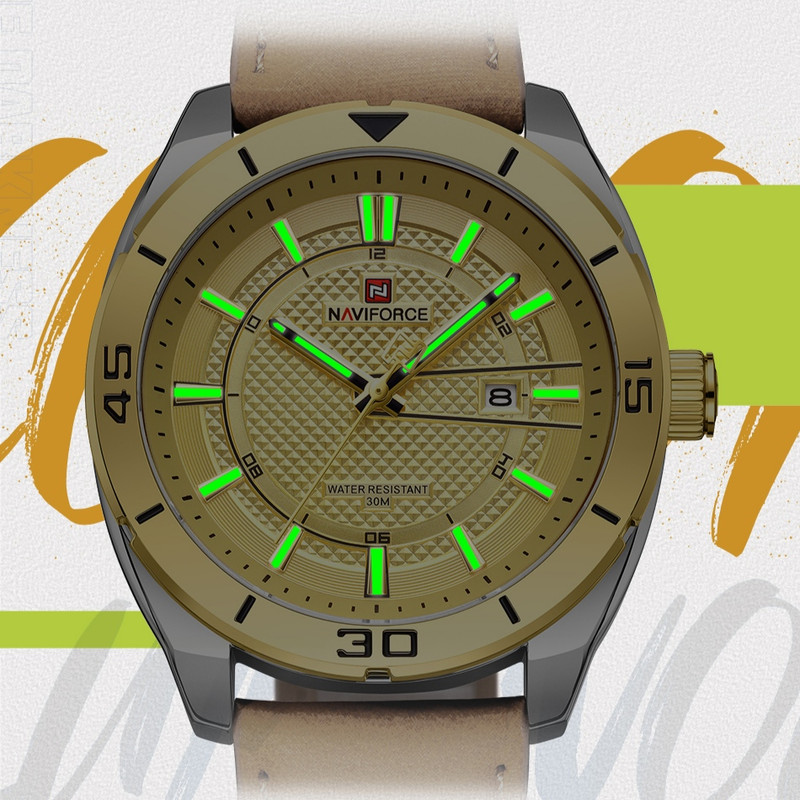 ساعت مچی عقربه‌ای مردانه نیوی فورس مدل NF9209