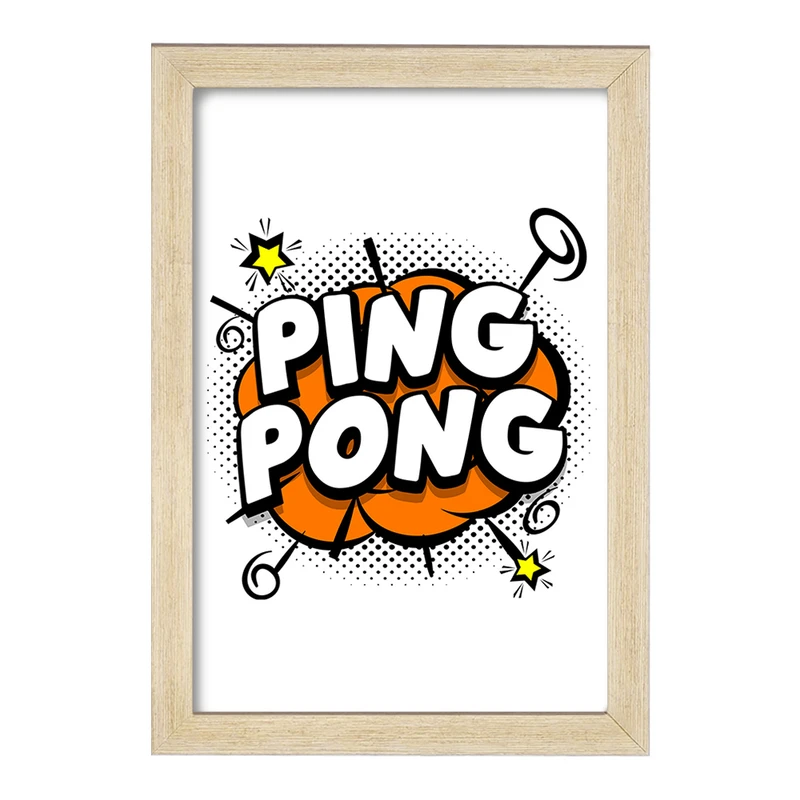 تابلو خندالو مدل پینگ پنگ Ping Pong کد 27994