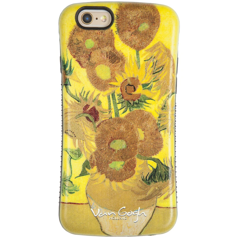 کاور طرح گلهای آفتابگردان ون گوگ مناسب برای گوشی موبایل اپل iPhone 6 Plus/6S Plus
