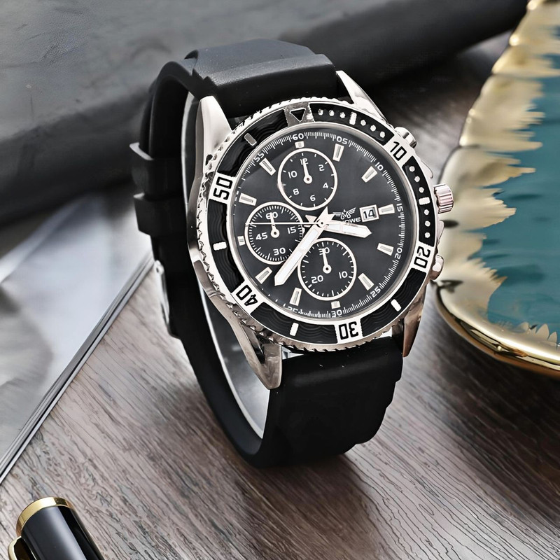 ساعت مچی عقربه‌ای مردانه مدل تک موتور ساده 058