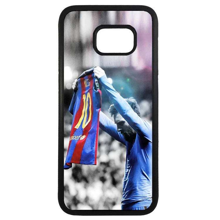 کاور طرح لیونل مسی مناسب برای گوشی موبایل سامسونگ galaxy s7 edge