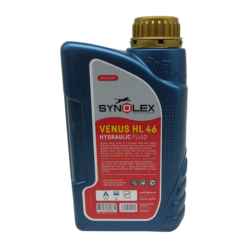روغن هیدرولیک خودرو سینولکس مدل HL 46 حجم 1000 میلی لیتر