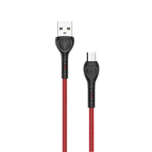 کابل تبدیل USB به microUSB الدینیو مدل LS-481 طول 1 متر
