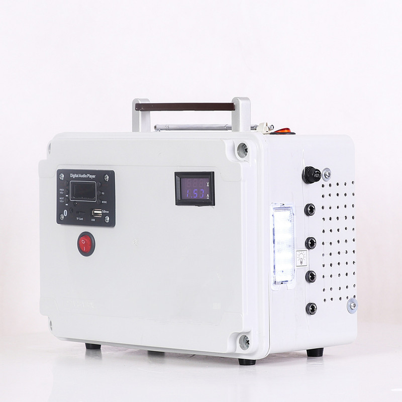 سیستم روشنایی خورشیدی مدل SCPK-40BLU ظرفیت 200 وات