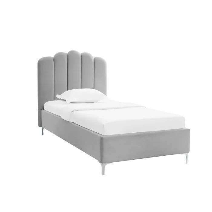 تخت خواب یک نفره مدل صدف سایز 200x90 سانتی متر
