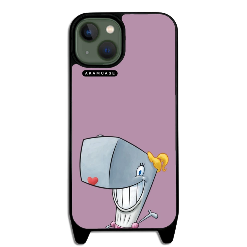 کاور آکام مدل AMC-WLA13-SPONGE BOB17 مناسب برای گوشی موبایل اپل iPhone 13