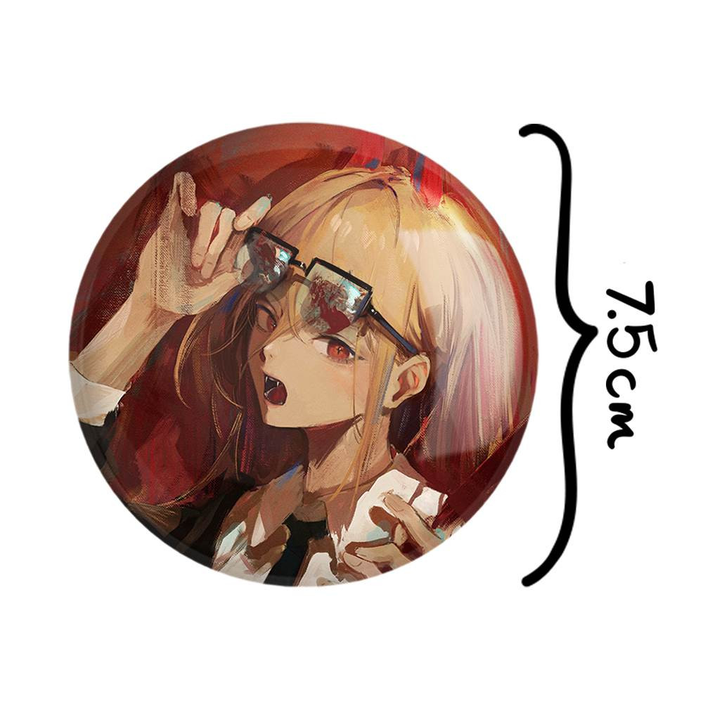 آینه جیبی خندالو مدل پاور انیمه مرد اره ای Chainsaw Man کد 22351 آینه جیبی خندالو مدل پاور انیمه مرد اره ای Chainsaw Man کد 22351