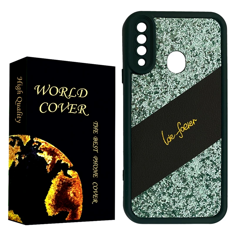 کاور ورلد کاور مدل شاین کد SH001 مناسب برای گوشی موبایل سامسونگ Galaxy A20S