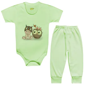 ست بادی و شلوار نوزادی کارانس مدل BSTG-3054