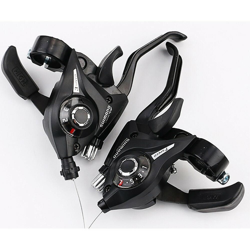 دسته دنده دوچرخه شیمانو مدل ST-EF51-3Lx7R بسته 2 عددی -  - 2