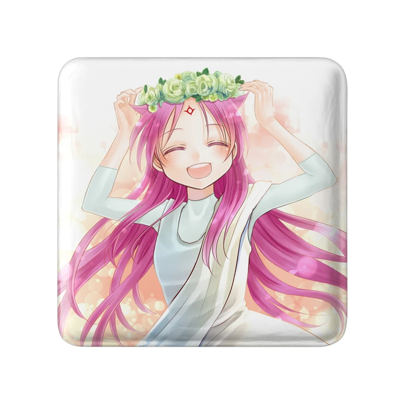 پیکسل خندالو طرح شبا انیمه ماگی هزارتوی سحر و جادو مدل مربعی کد 36061