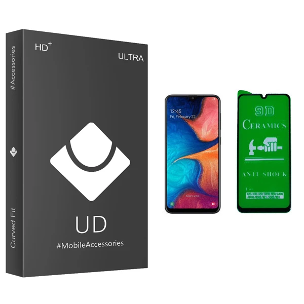 محافظ صفحه نمایش 9D یو دی مدل ULTRA مناسب برای گوشی موبایل سامسونگ Galaxy A20 / A30 / A50 / M30