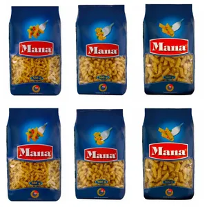ماکارونی فرمی اسپریلا و سیم تلفنی و مته مانا - 500 گرم مجموعه 6 عددی