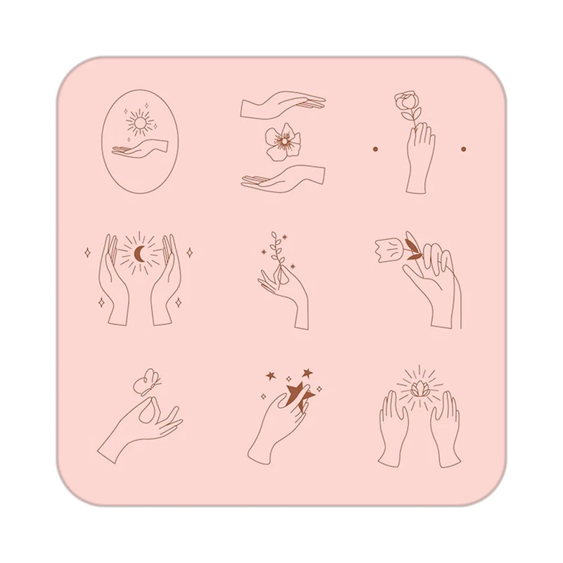 زیر لیوانی کاکتی طرح عاشقانه مدل mp39428